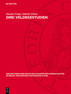cover image of Drei Veldekestudien